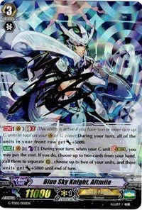 Blue Sky Knight Altmile (Signed Foil) (2002) [G-TD02] - Cardfight Vanguard Single