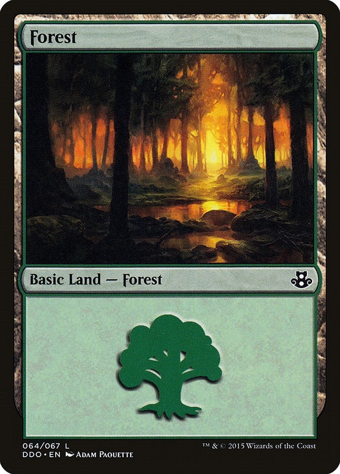 Forest (064) (64) [DDO] - MTG Single