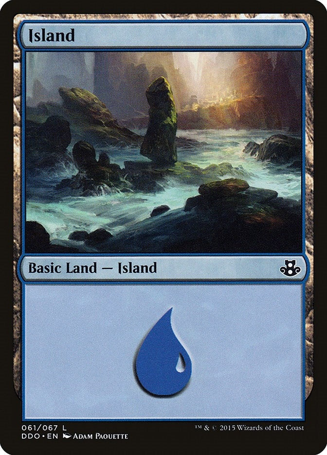 Island (061) (61) [DDO] - MTG Single