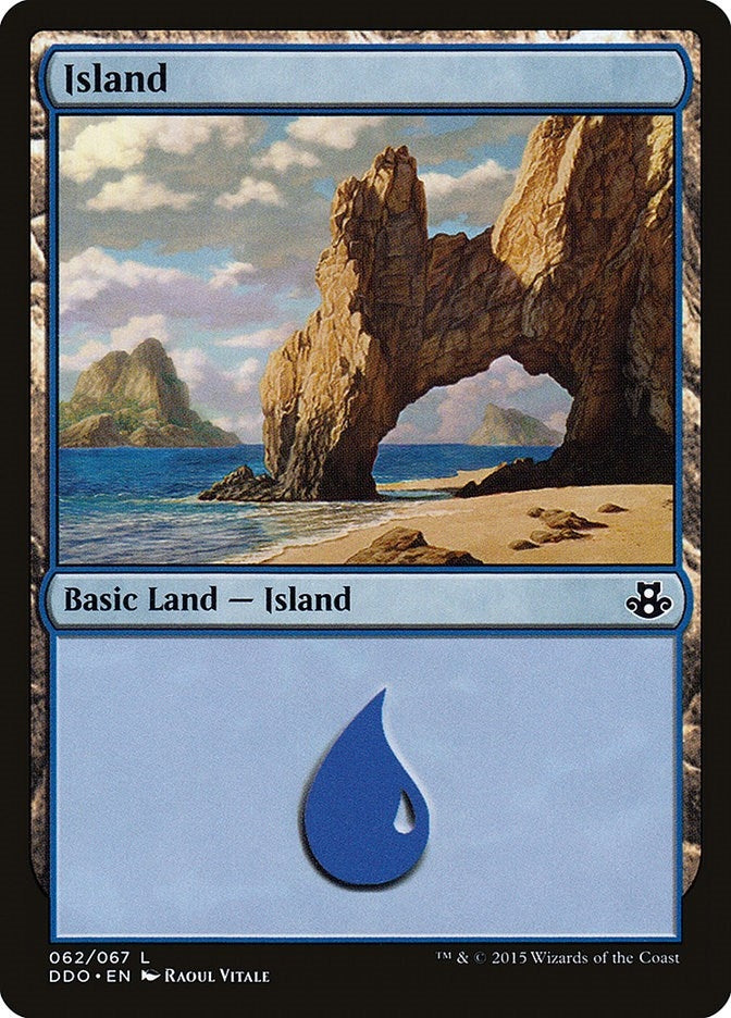 Island (062) (62) [DDO] - MTG Single