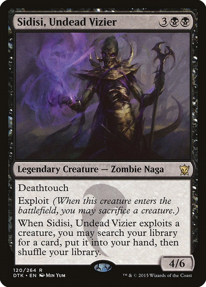Sidisi Undead Vizier (120) [DTK] - MTG Single