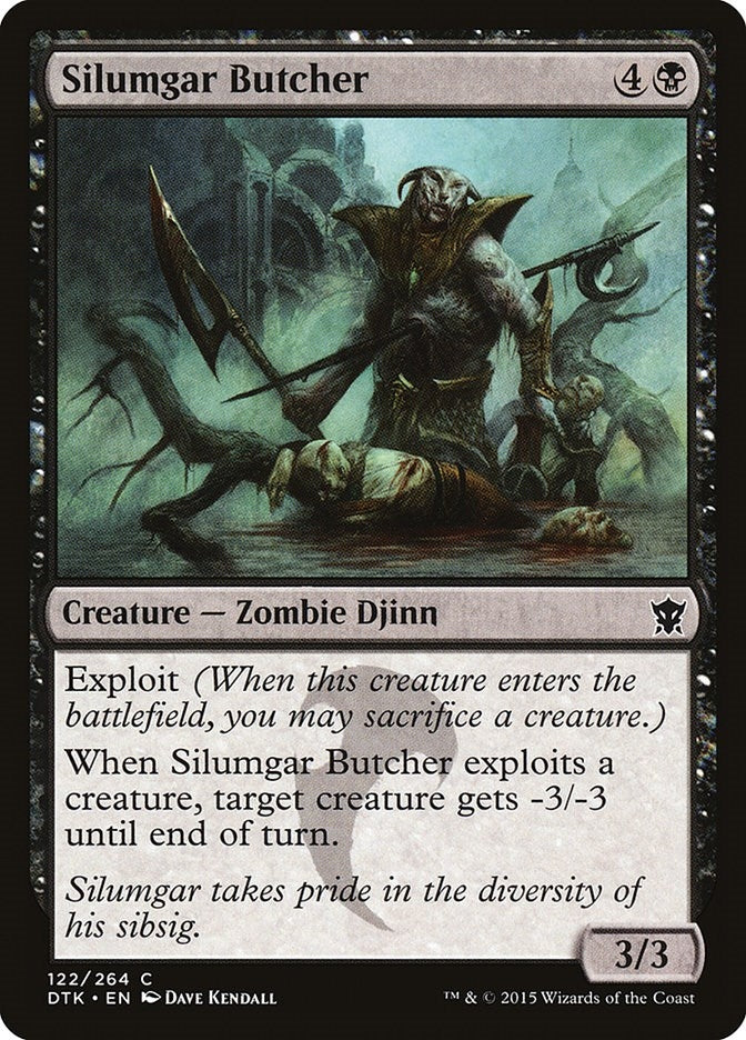 Silumgar Butcher (122) [DTK] - MTG Single