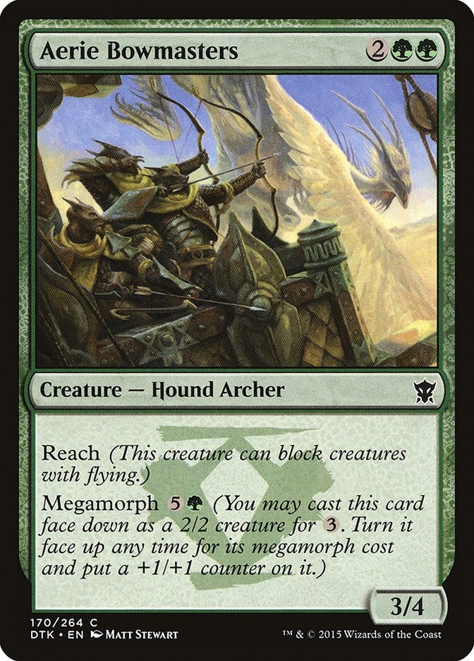 Aerie Bowmasters (170) [DTK] - MTG Single