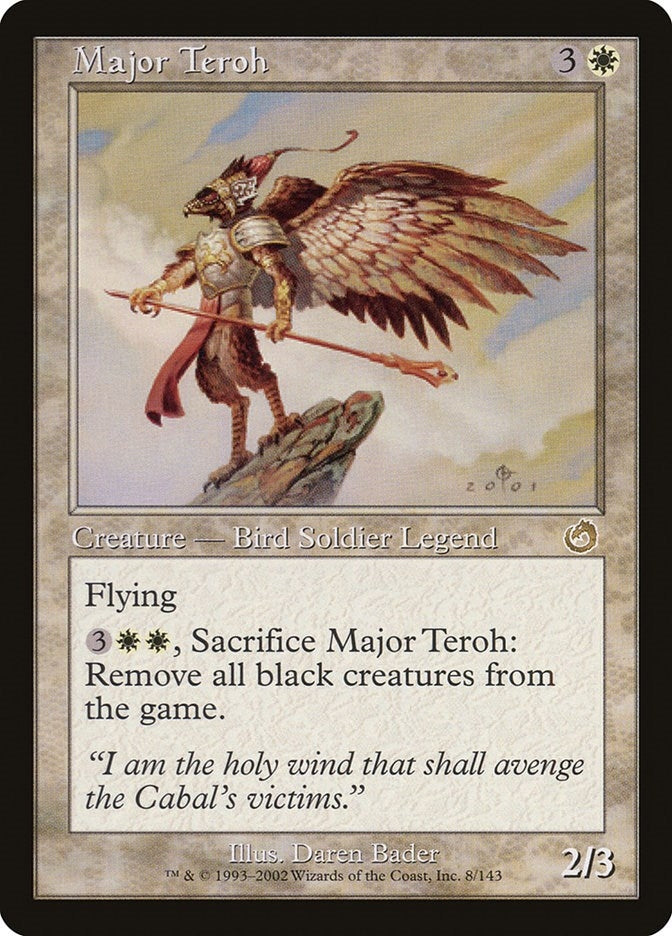 Major Teroh (8) [TOR] - MTG Single