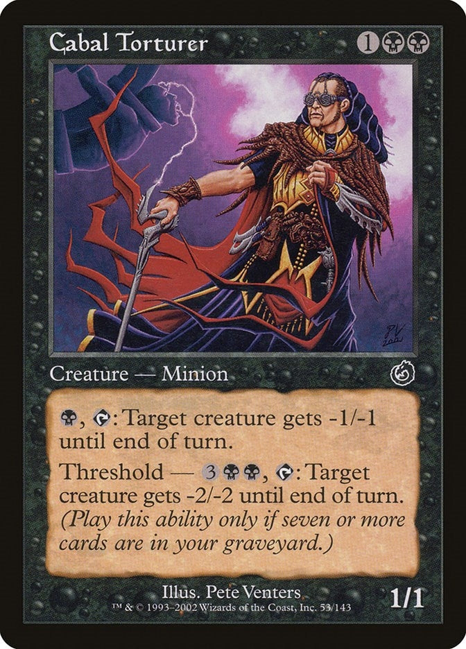 Cabal Torturer (53) [TOR] - MTG Single