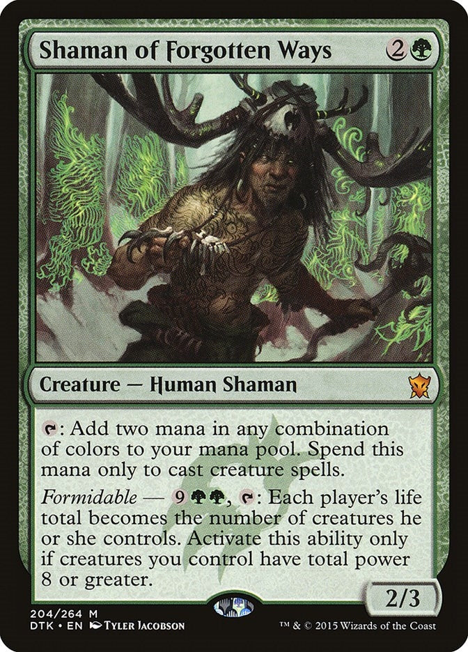 Shaman of Forgotten Ways (204) [DTK] - MTG Single
