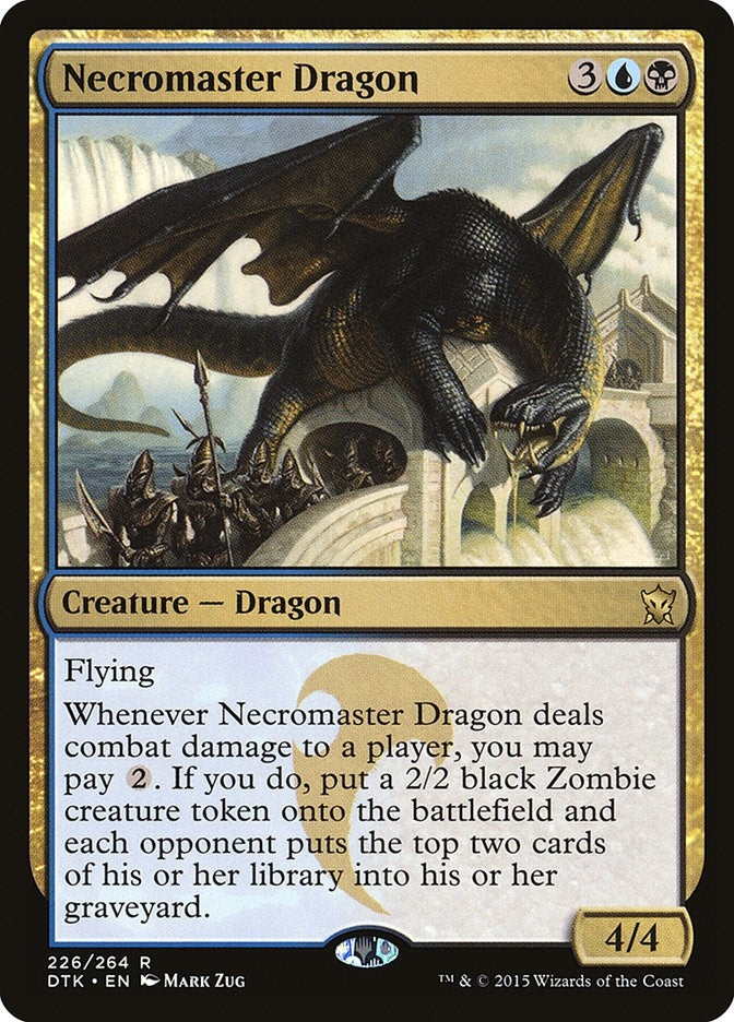 Necromaster Dragon (226) [DTK] - MTG Single