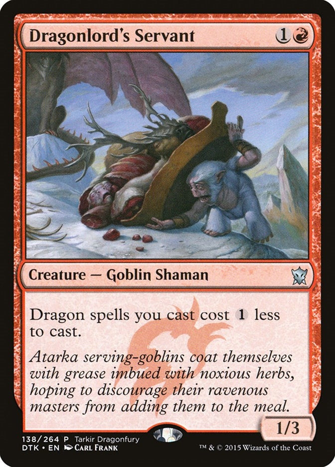 Dragonlord’s Servant (138) [TDP] - MTG Single