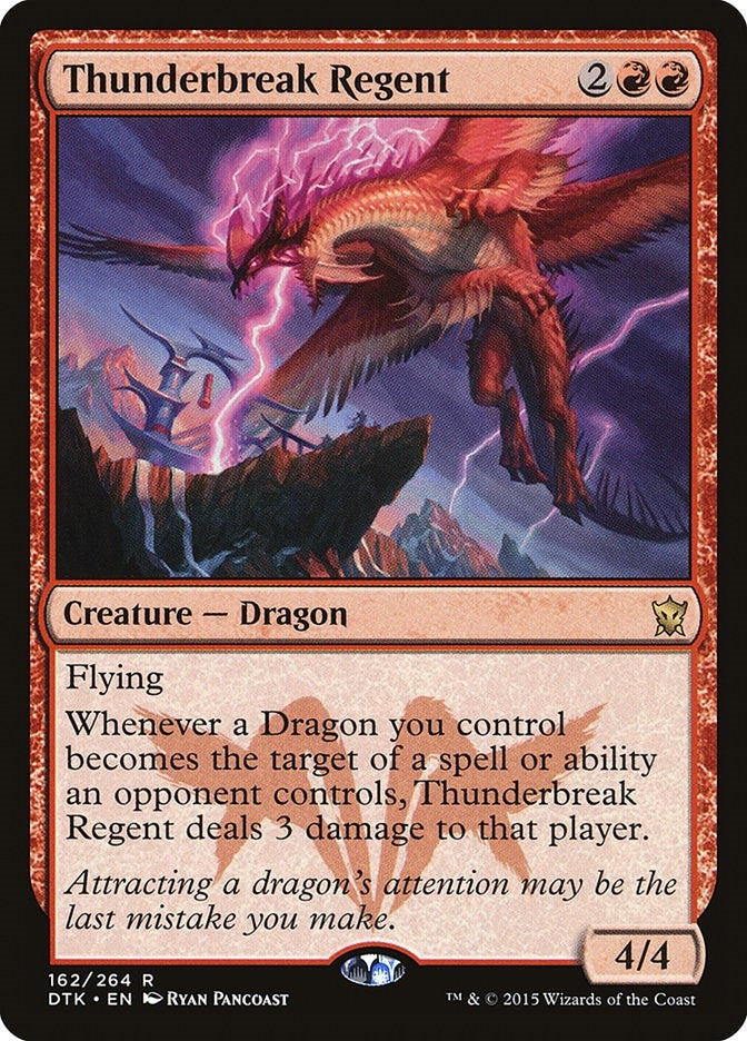 Thunderbreak Regent (162) [DTK] - MTG Single