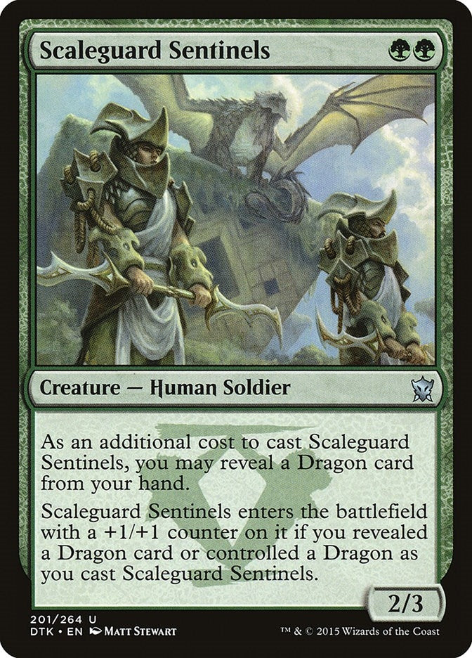Scaleguard Sentinels (201) [DTK] - MTG Single