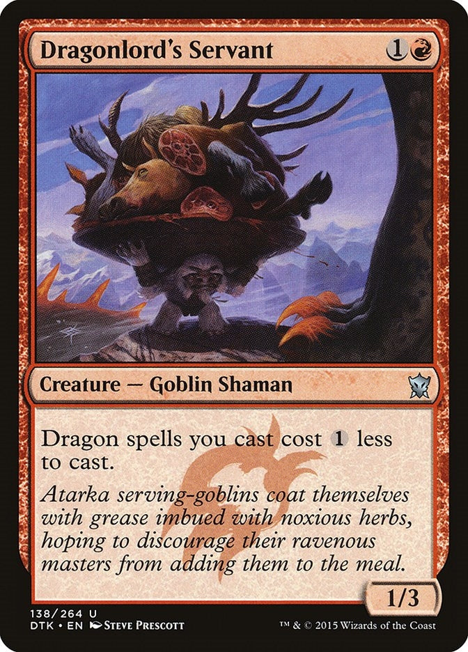 Dragonlord’s Servant (138) [DTK] - MTG Single