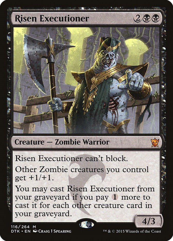 Risen Executioner (116) [DTK] - MTG Single
