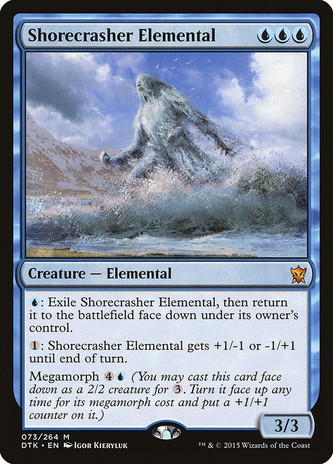 Shorecrasher Elemental (73) [DTK] - MTG Single