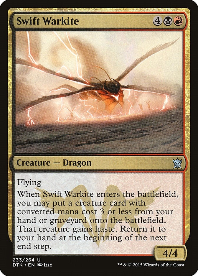 Swift Warkite (233) [DTK] - MTG Single