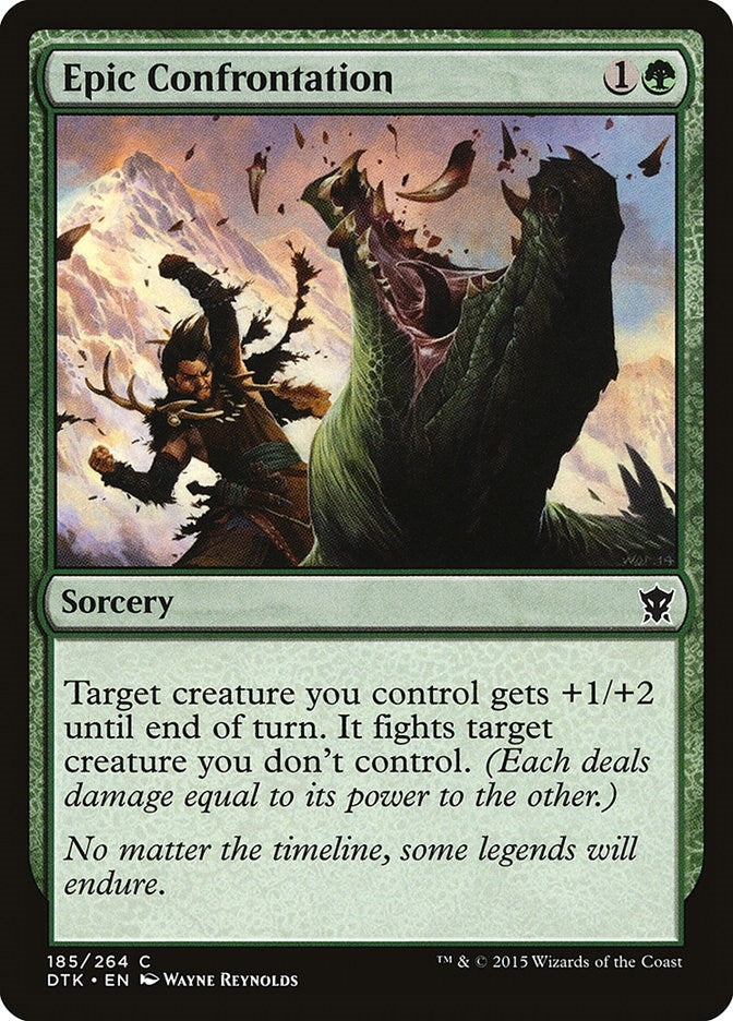 Epic Confrontation (185) [DTK] - MTG Single