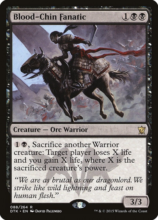 Blood-Chin Fanatic (88) [DTK] - MTG Single