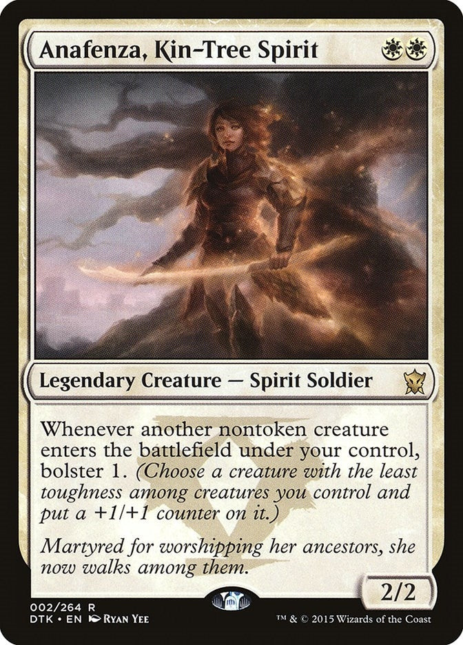 Anafenza Kin-Tree Spirit (2) [DTK] - MTG Single
