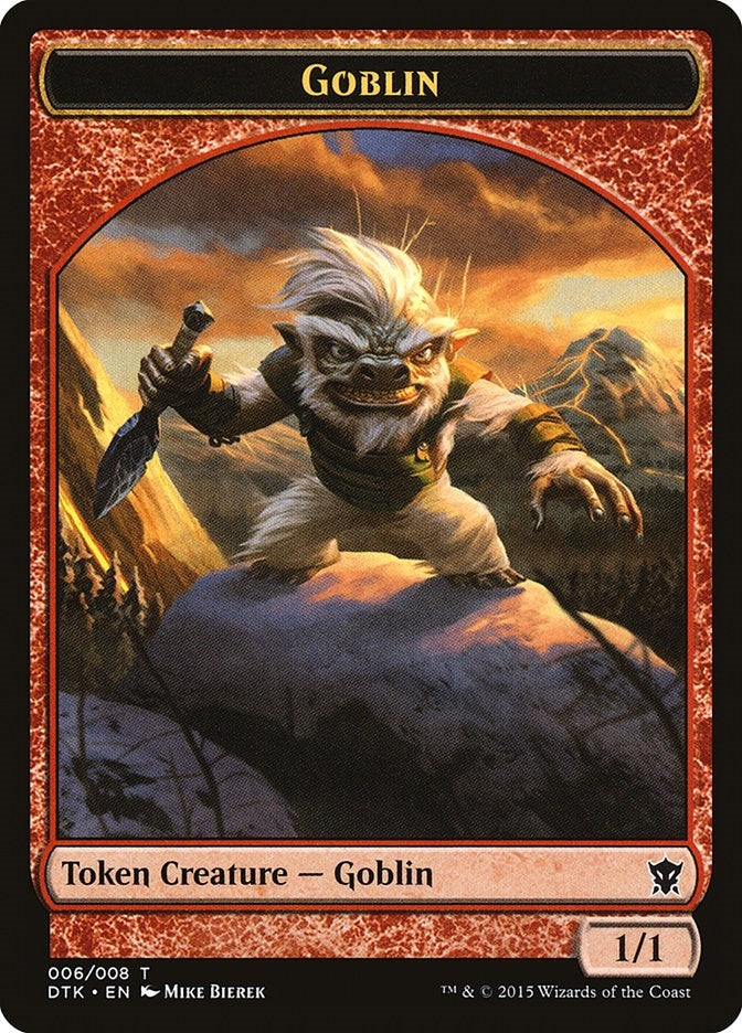 Goblin Token (0) [DTK] - MTG Single