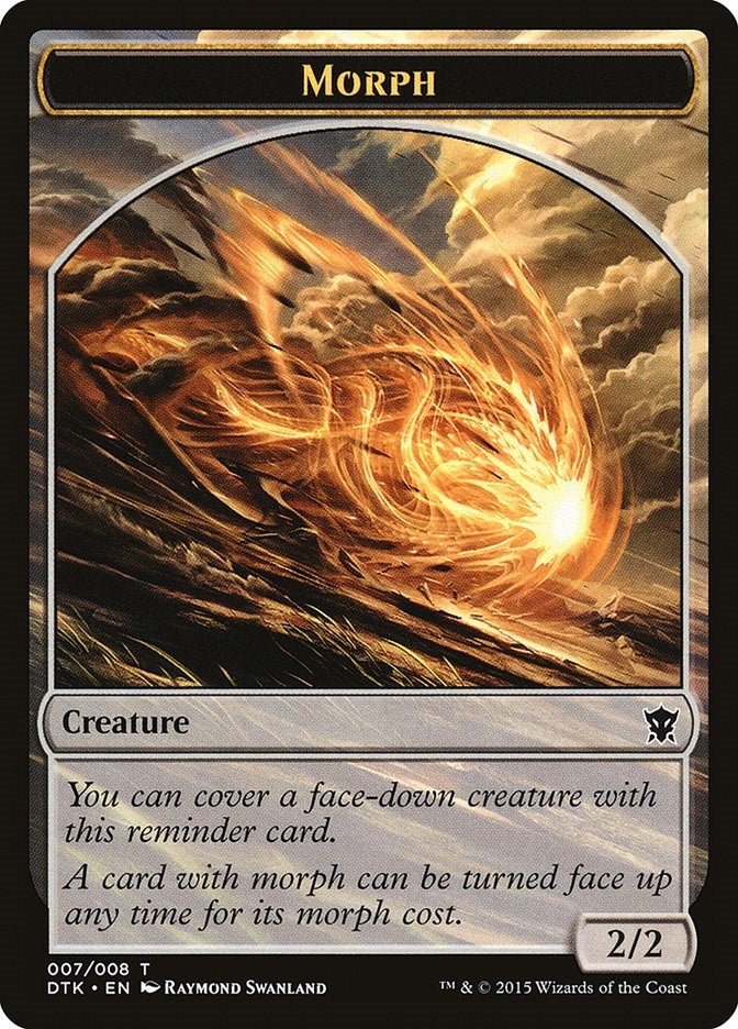 Morph Token (0) [DTK] - MTG Single