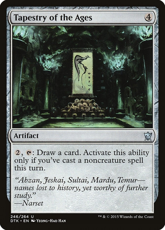Tapestry of the Ages (246) [DTK] - MTG Single