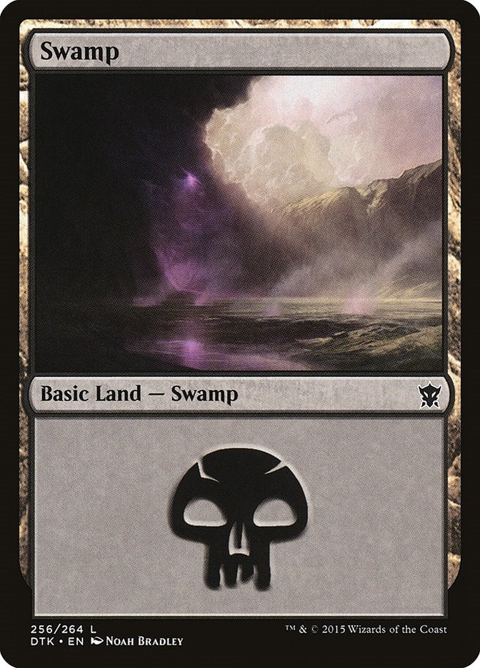 Swamp (256) (256) [DTK] - MTG Single