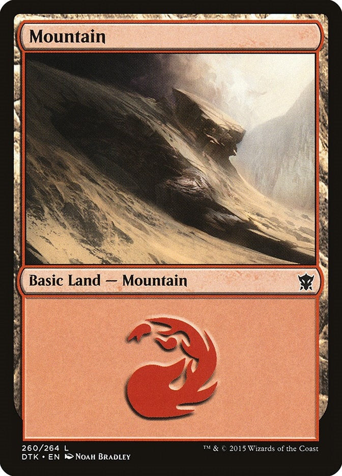 Mountain (260) (260) [DTK] - MTG Single