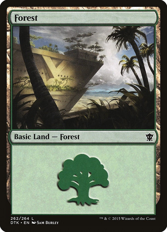 Forest (262) (262) [DTK] - MTG Single