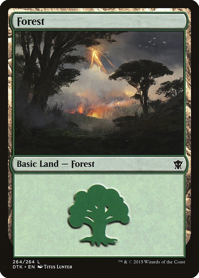 Forest (264) (264) [DTK] - MTG Single