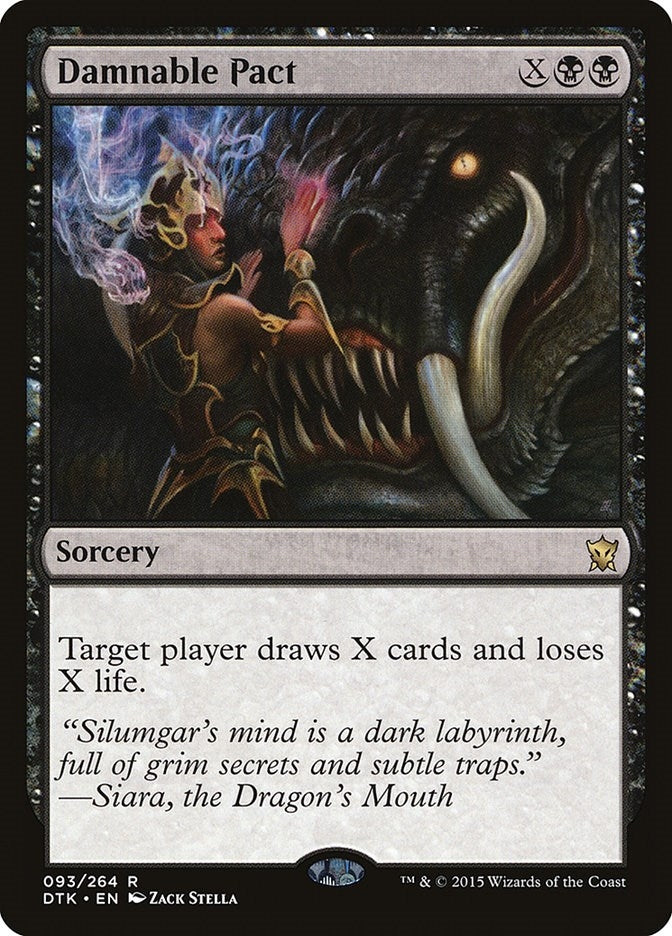 Damnable Pact (93) [DTK] - MTG Single