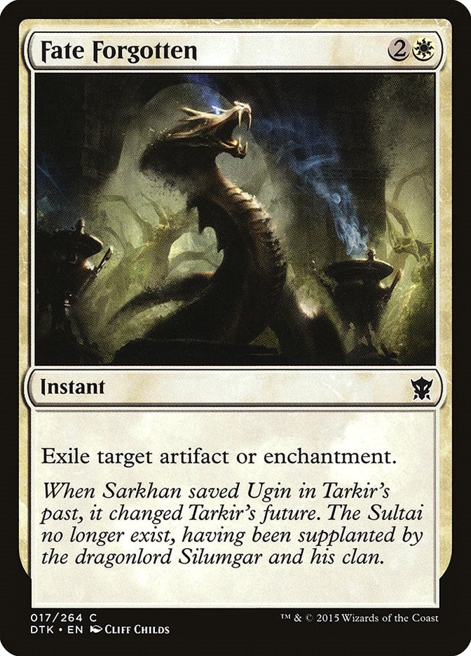 Fate Forgotten (17) [DTK] - MTG Single