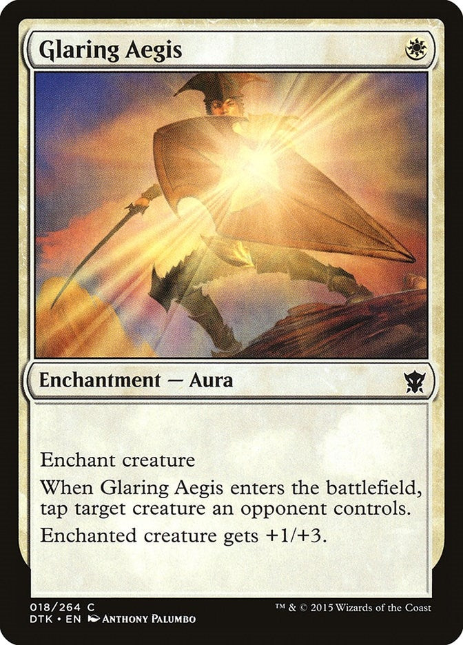 Glaring Aegis (18) [DTK] - MTG Single