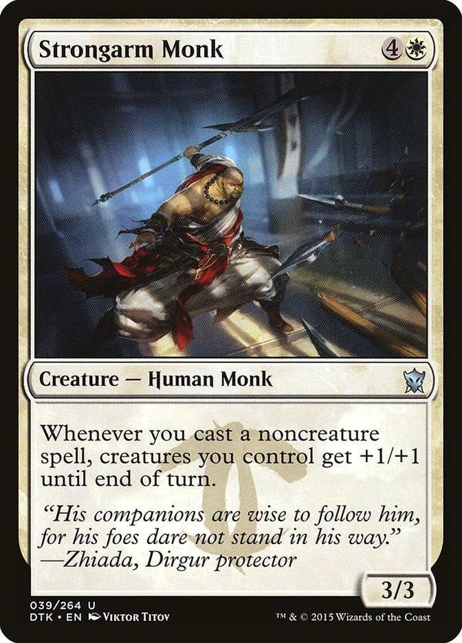 Strongarm Monk (39) [DTK] - MTG Single