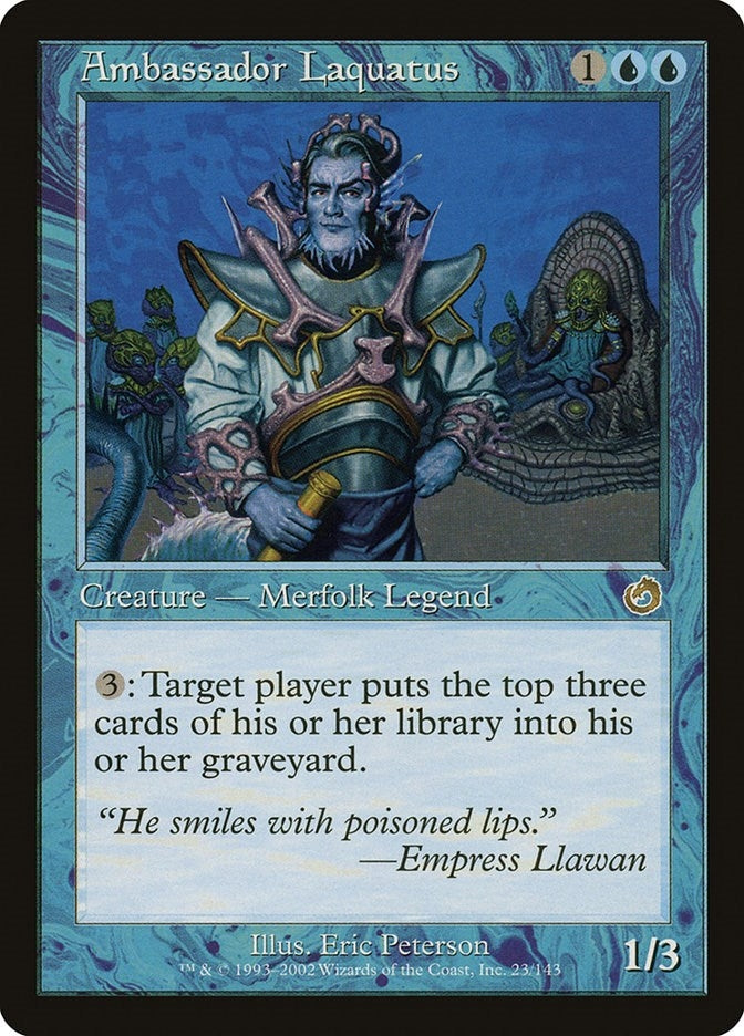 Ambassador Laquatus (23) [TOR] - MTG Single