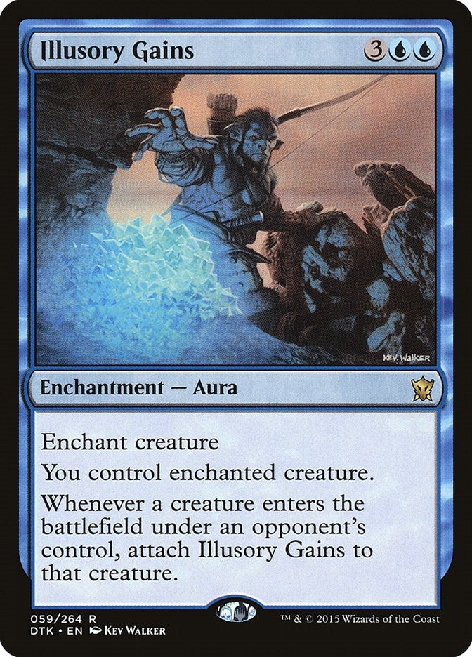 Illusory Gains (59) [DTK] - MTG Single