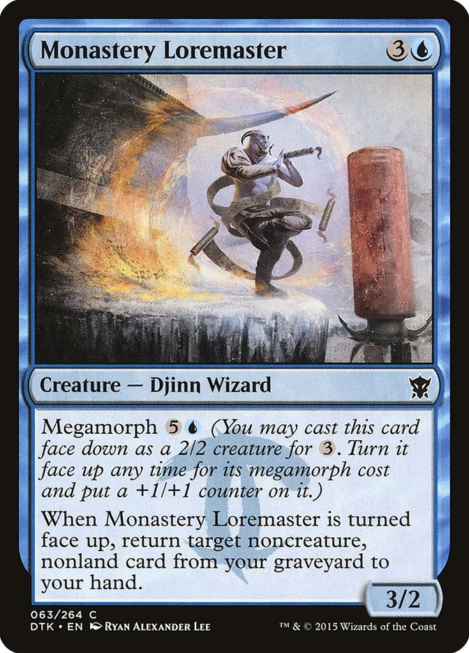 Monastery Loremaster (63) [DTK] - MTG Single