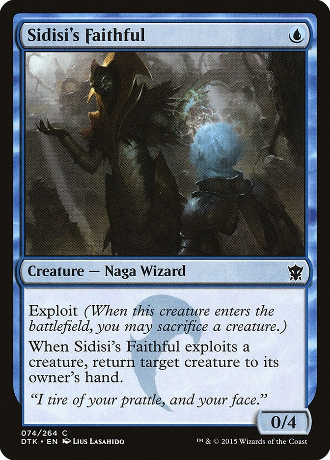 Sidisi’s Faithful (74) [DTK] - MTG Single
