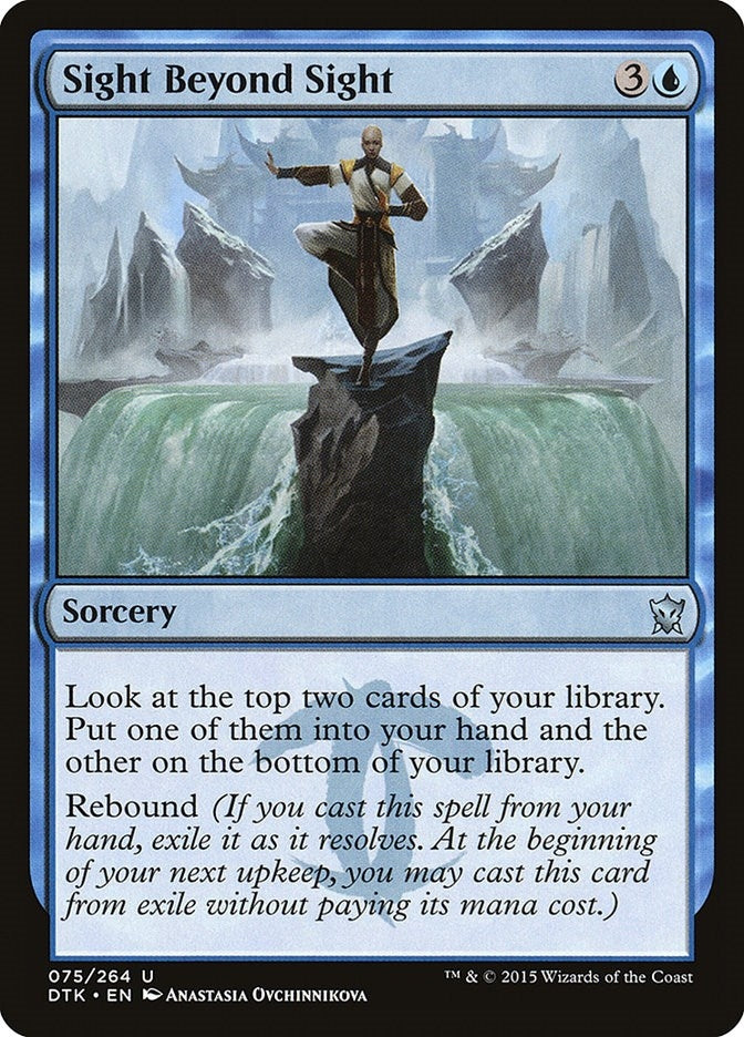 Sight Beyond Sight (75) [DTK] - MTG Single
