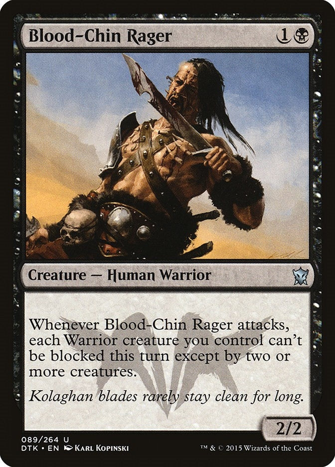 Blood-Chin Rager (89) [DTK] - MTG Single