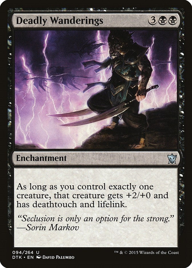 Deadly Wanderings (94) [DTK] - MTG Single