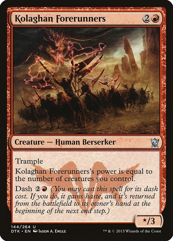 Kolaghan Forerunners (144) [DTK] - MTG Single