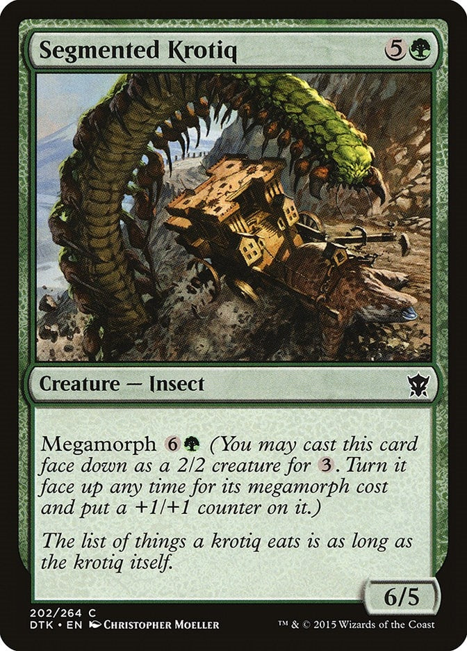 Segmented Krotiq (202) [DTK] - MTG Single