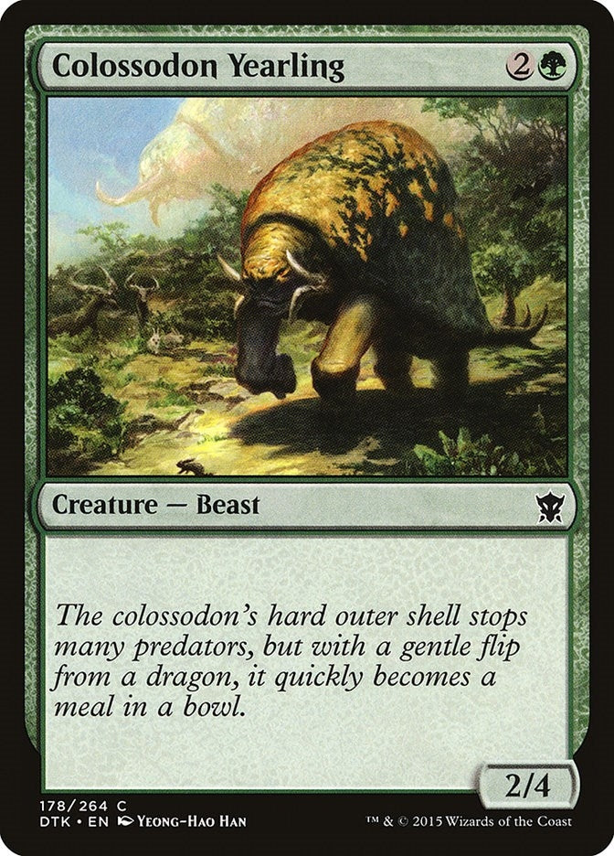 Colossodon Yearling (178) [DTK] - MTG Single