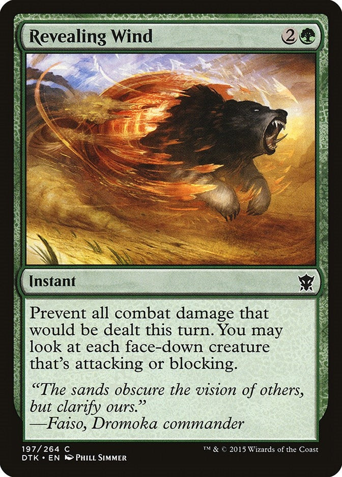Revealing Wind (197) [DTK] - MTG Single