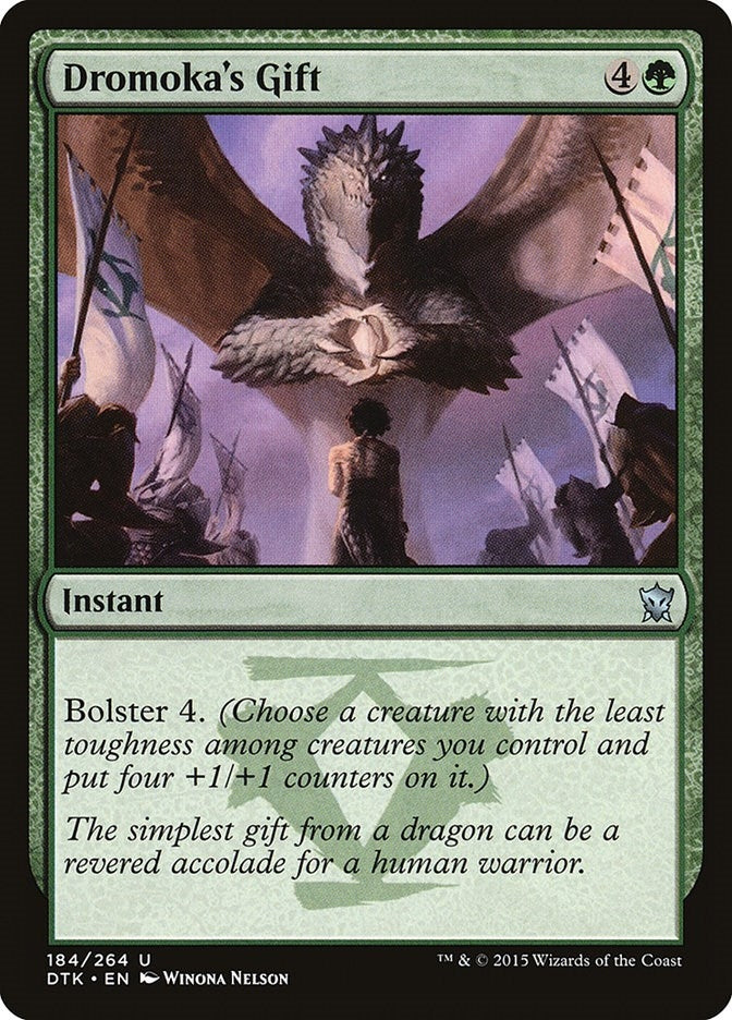 Dromoka’s Gift (184) [DTK] - MTG Single