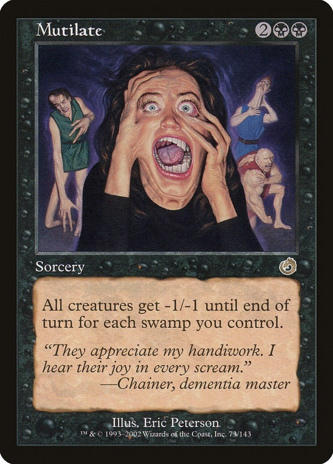 Mutilate (73) [TOR] - MTG Single