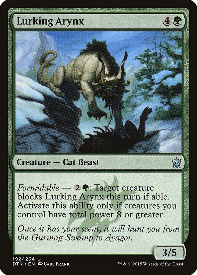 Lurking Arynx (192) [DTK] - MTG Single