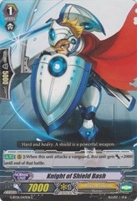 Knight of Shield Bash (1047) [G-BT01] - Cardfight Vanguard Single
