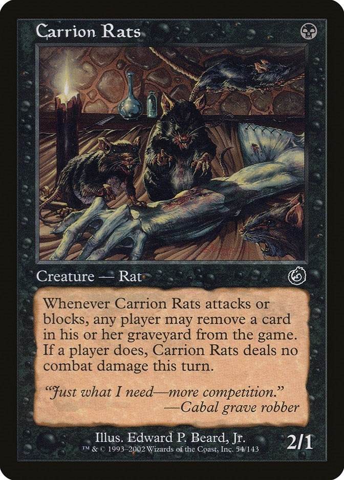 Carrion Rats (54) [TOR] - MTG Single
