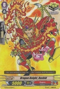 Dragon Knight Rashid (1075) [G-BT01] - Cardfight Vanguard Single