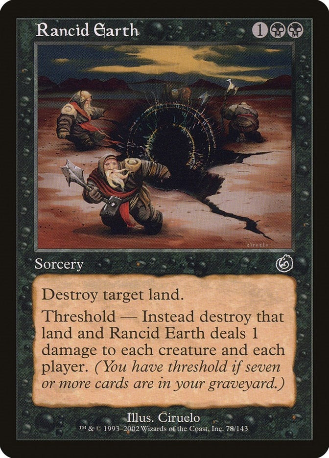 Rancid Earth (78) [TOR] - MTG Single